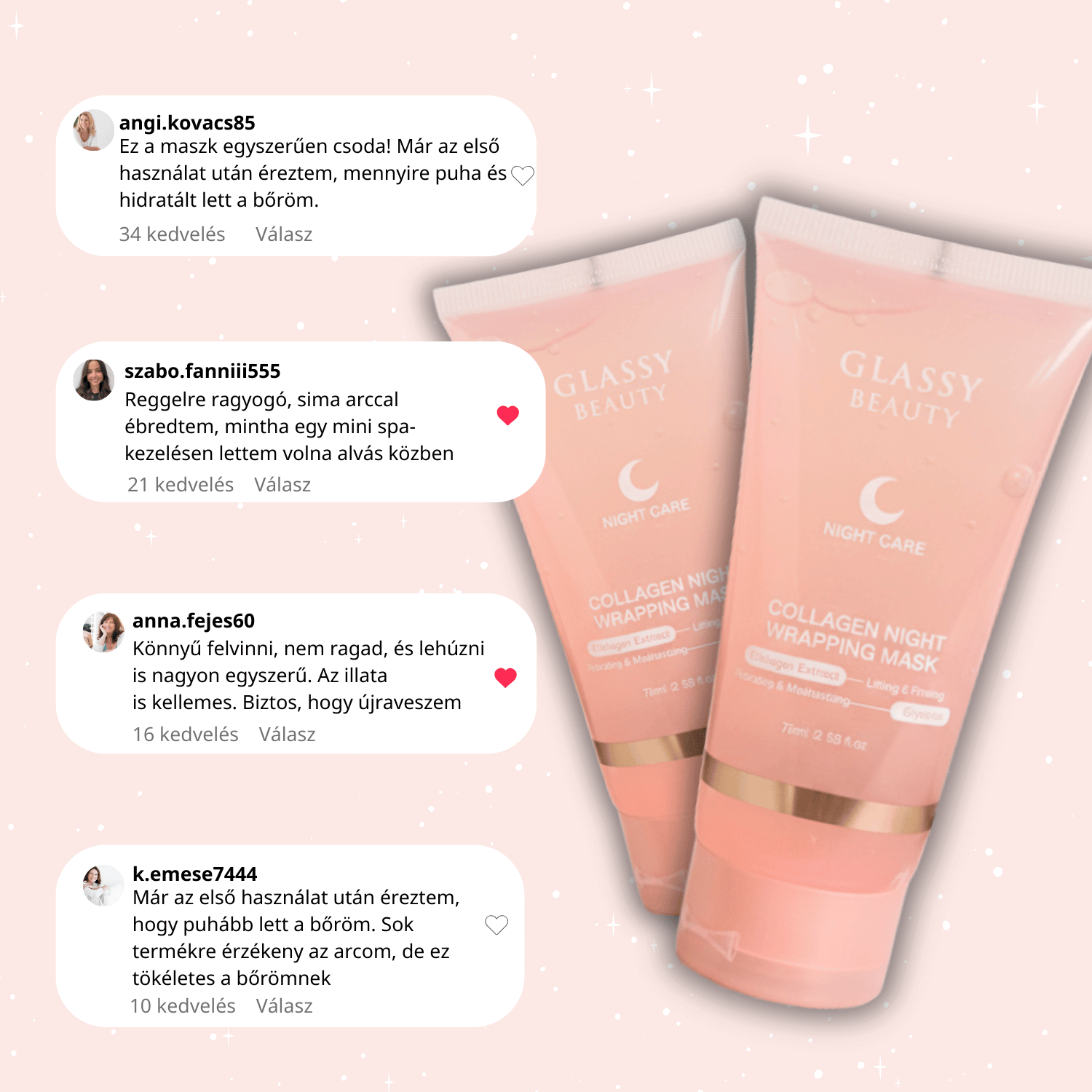 Kollagén Éjszakai Maszk